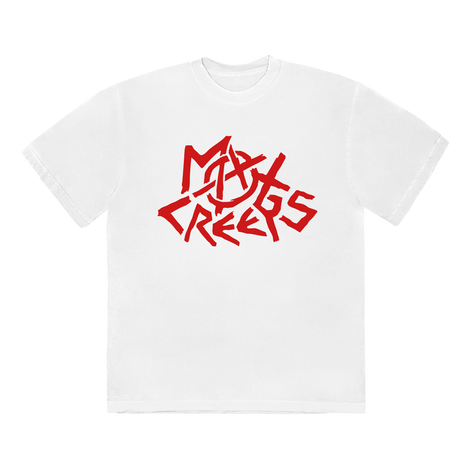 Max Creeps Logo White T-Shirt